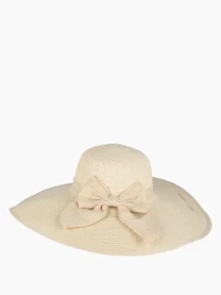 Enrico Coveri Cappello in paglia donna con fiocco