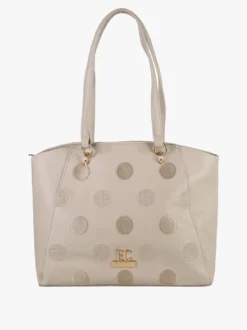 Enrico Coveri Contemporary Borsa a spalla da donna in ecopelle - naturale
