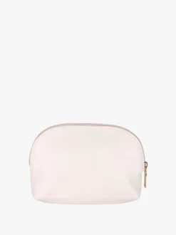 Enrico Coveri Contemporary Pochette donna in ecopelle con zip - panna