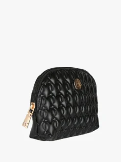 Enrico Coveri Contemporary Pochette donna in ecopelle con zip - nero