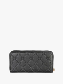 Enrico Coveri Contemporary Portafoglio donna in ecopelle con zip - nero