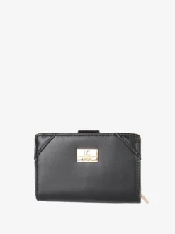 Enrico Coveri Contemporary Portafoglio donna mini in ecopelle - nero