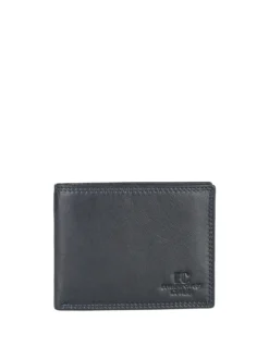 Enrico Coveri Contemporary Portafoglio in pelle da uomo - blu scuro