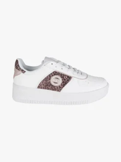 Enrico Coveri Sneakers donna animalier con platform