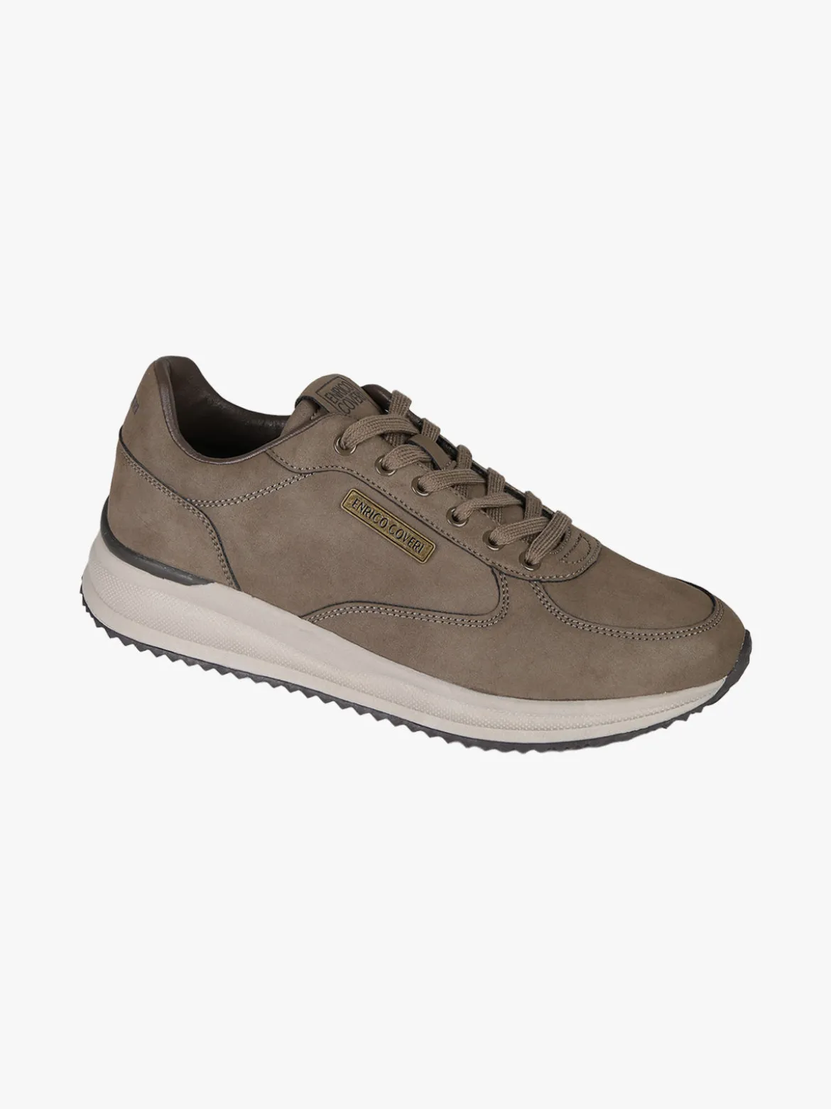 Enrico Coveri Sneakers stringate da uomo - marrone
