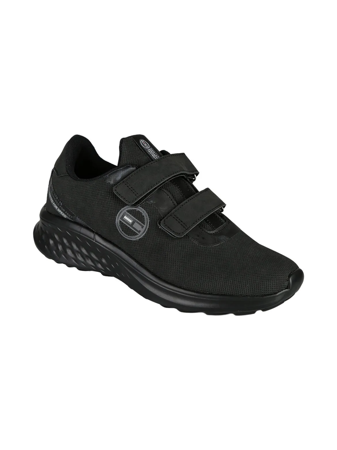 Enrico Coveri Sportswear Sneakers da uomo con strappi - nero