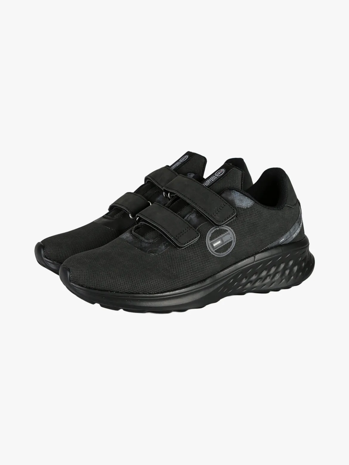 Enrico Coveri Sportswear Sneakers da uomo con strappi - nero