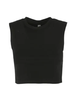 Essenziale Milano Canotta cropped da donna a spalla larga