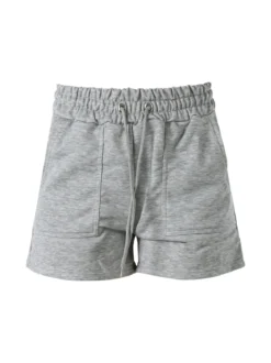 Essenziale Milano Shorts donna sportivi con coulisse - grigio