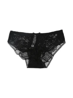 Essenziale Milano Slip da donna in pizzo - nero