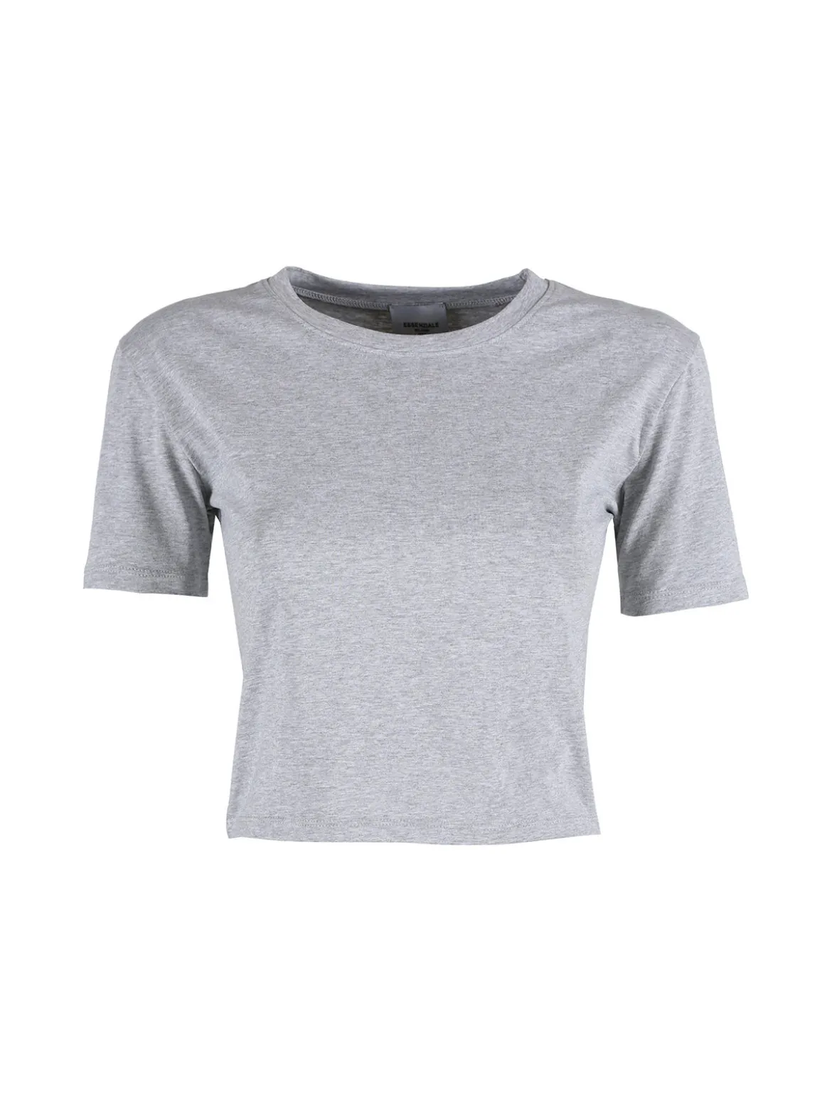Essenziale Milano T-shirt crop da donna in cotone