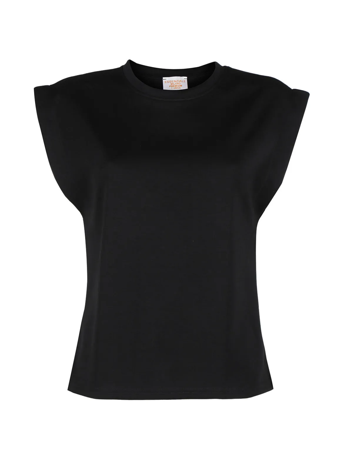 Essenziale Milano T-shirt donna con giromanica ampio