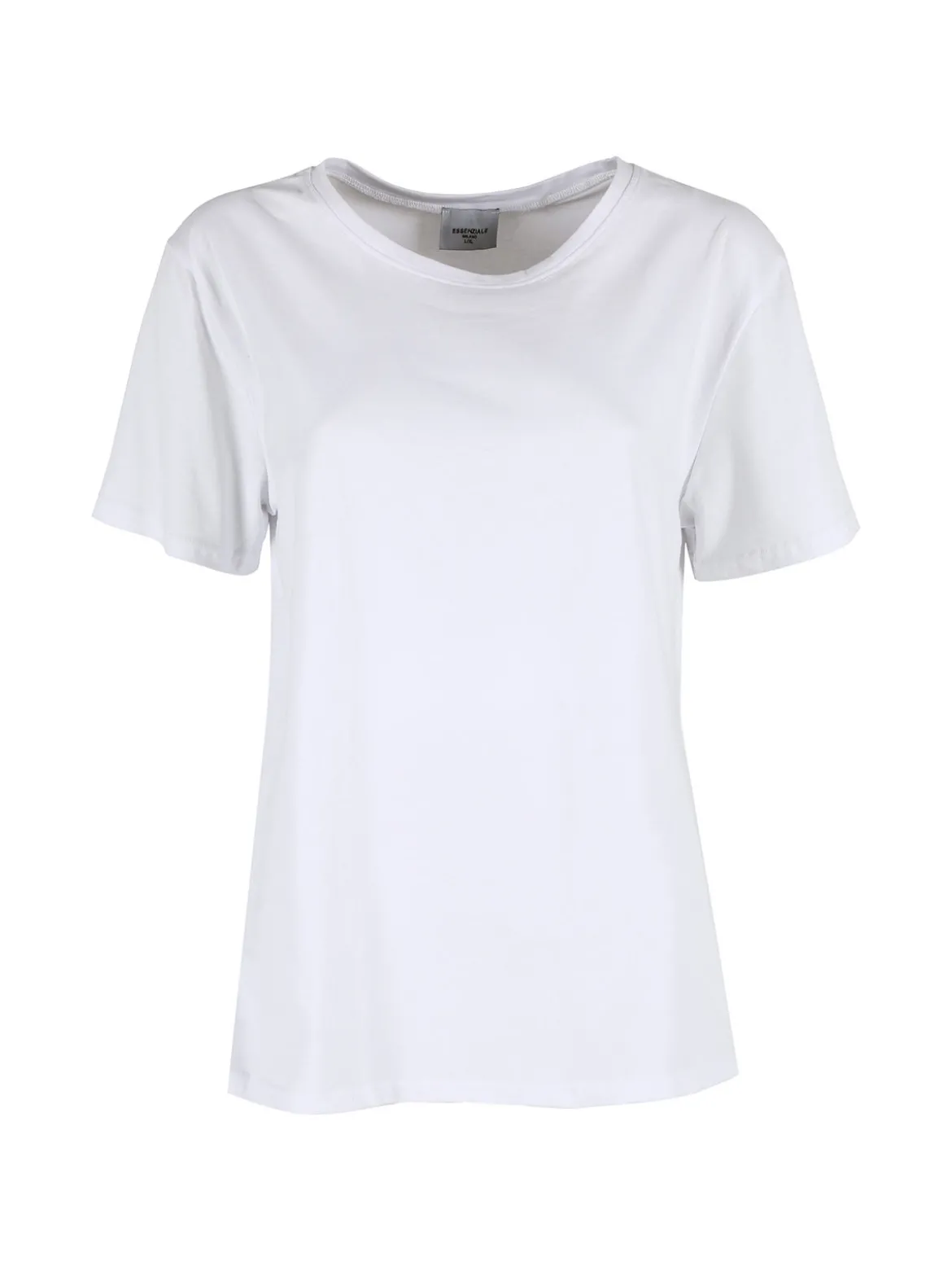 Essenziale Milano T-shirt donna girocollo in cotone taglie grandi
