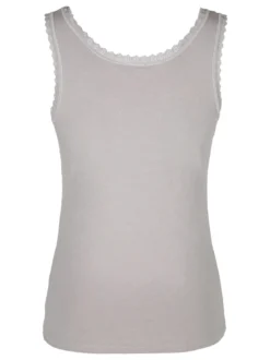 Esse Speroni Canotta donna in cotone modal con pizzo