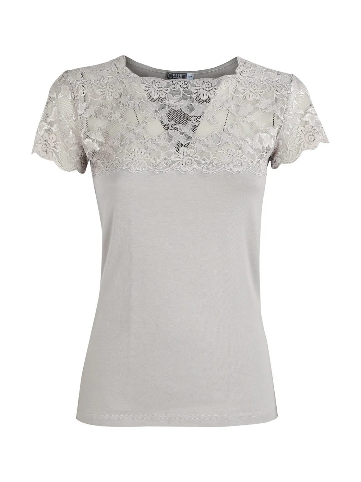 Esse Speroni Maglia manica corta donna con pizzo