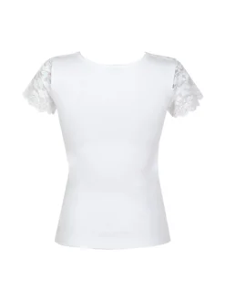 Esse Speroni Maglia manica corta donna con pizzo