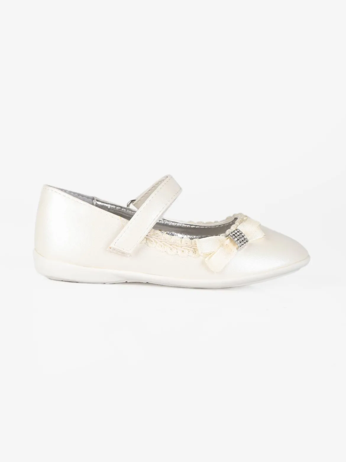 Exma Ballerine da bambina con cinturino e fiocco