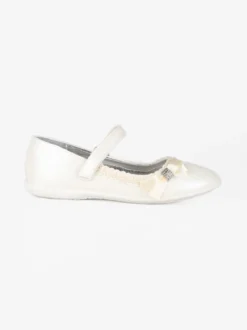 Exma Ballerine da bambina con cinturino e fiocco