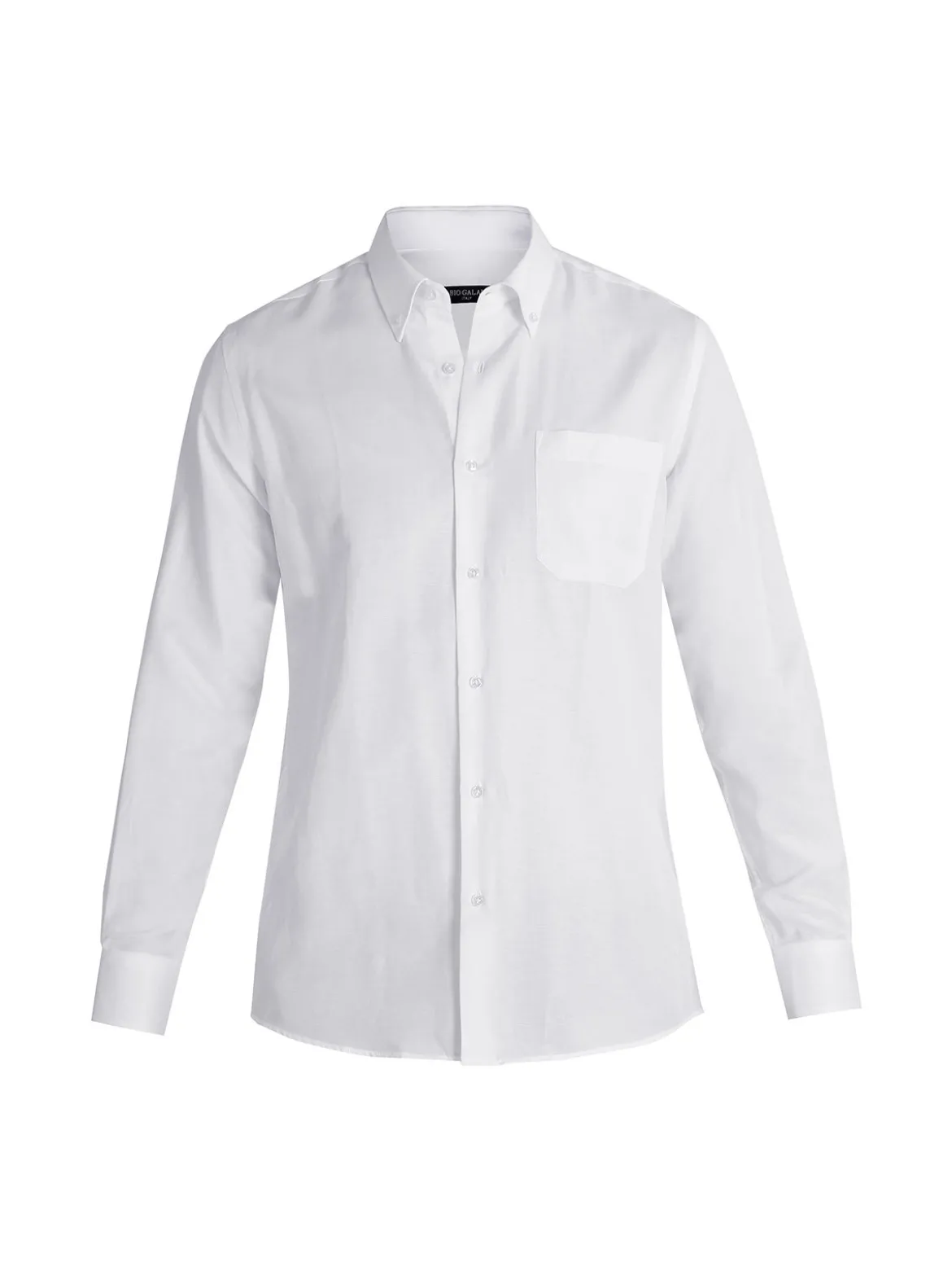 Fabio Galanti Camicia classica da uomo con taschino