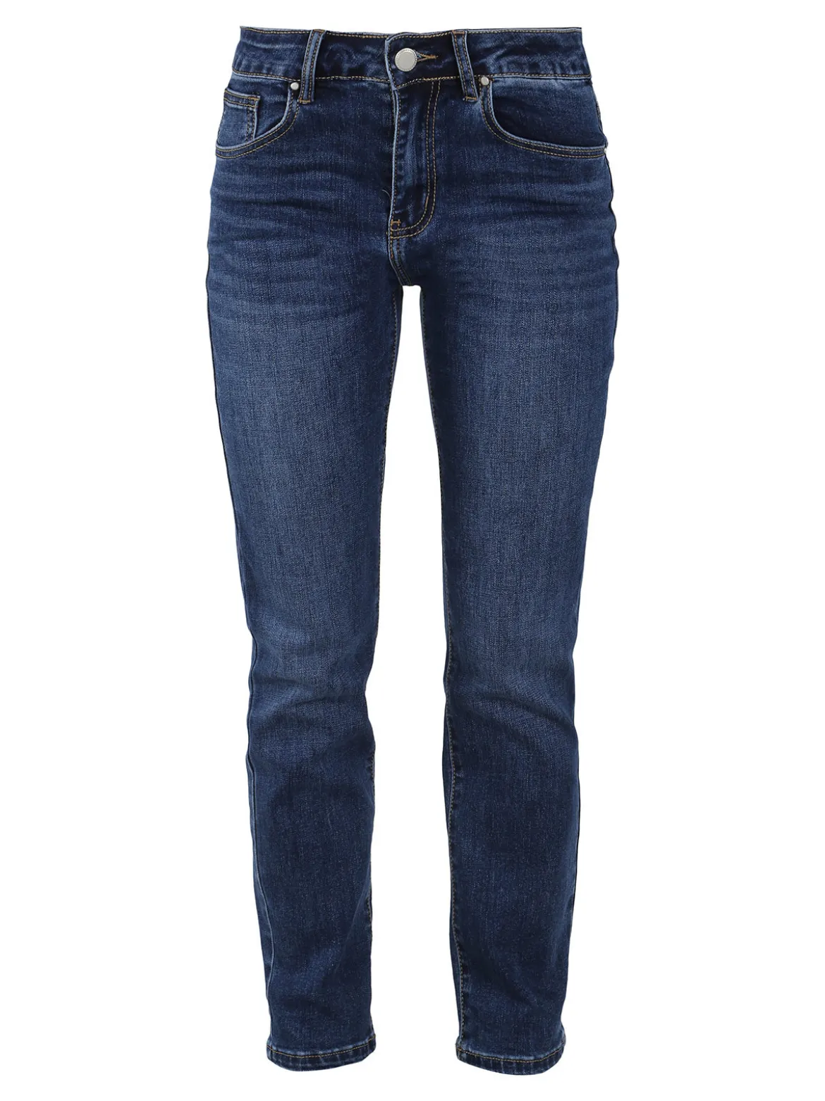 Farfallina Jeans donna a gamba dritta con piccole borchie sul retro - jeans