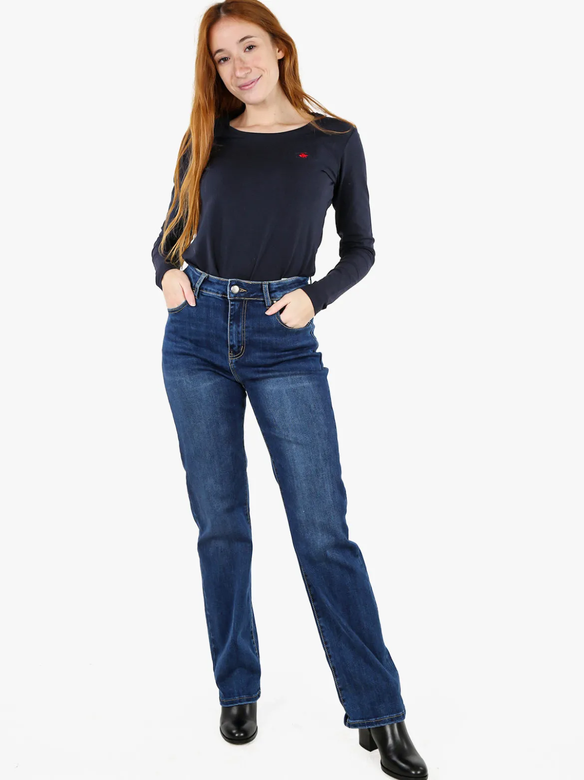 Farfallina Jeans donna a gamba dritta - jeans
