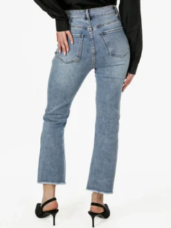 Farfallina Jeans donna crop a zampa - jeans