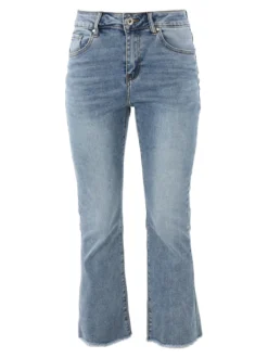 Farfallina Jeans donna crop a zampa - jeans