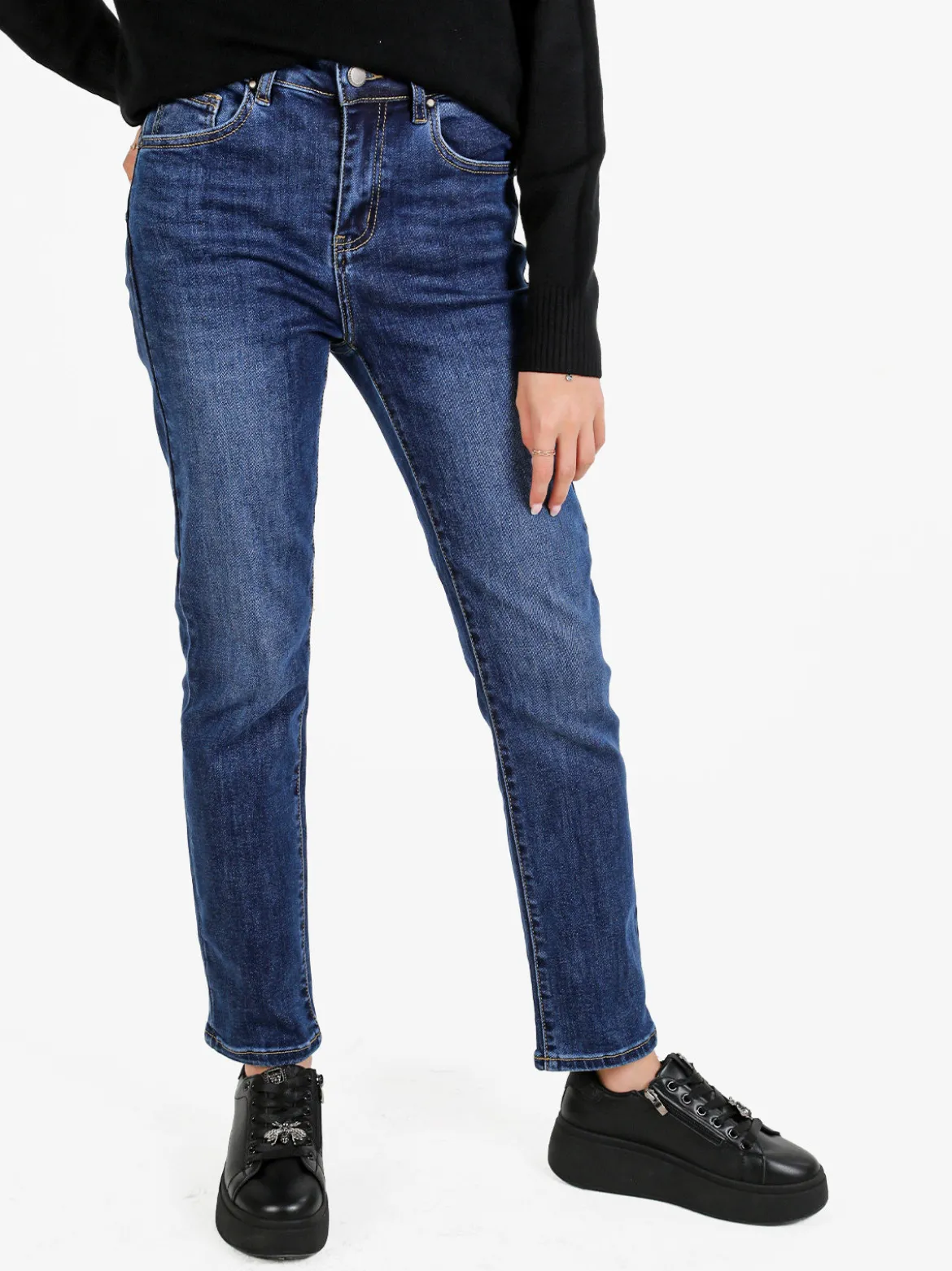 Farfallina Jeans donna regular fit push up - jeans