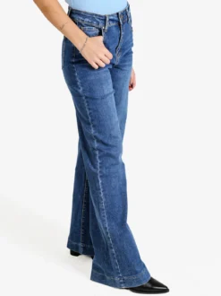 Farfallina Jeans donna wide leg vita alta - jeans
