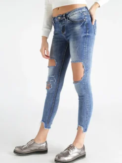 Farfallina Jeans skinny strappati