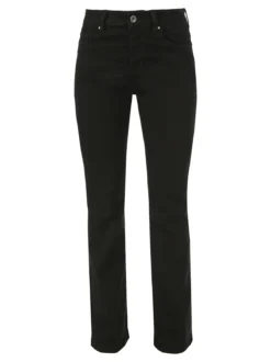 Farfallina Pantaloni donna jeans a zampa - nero