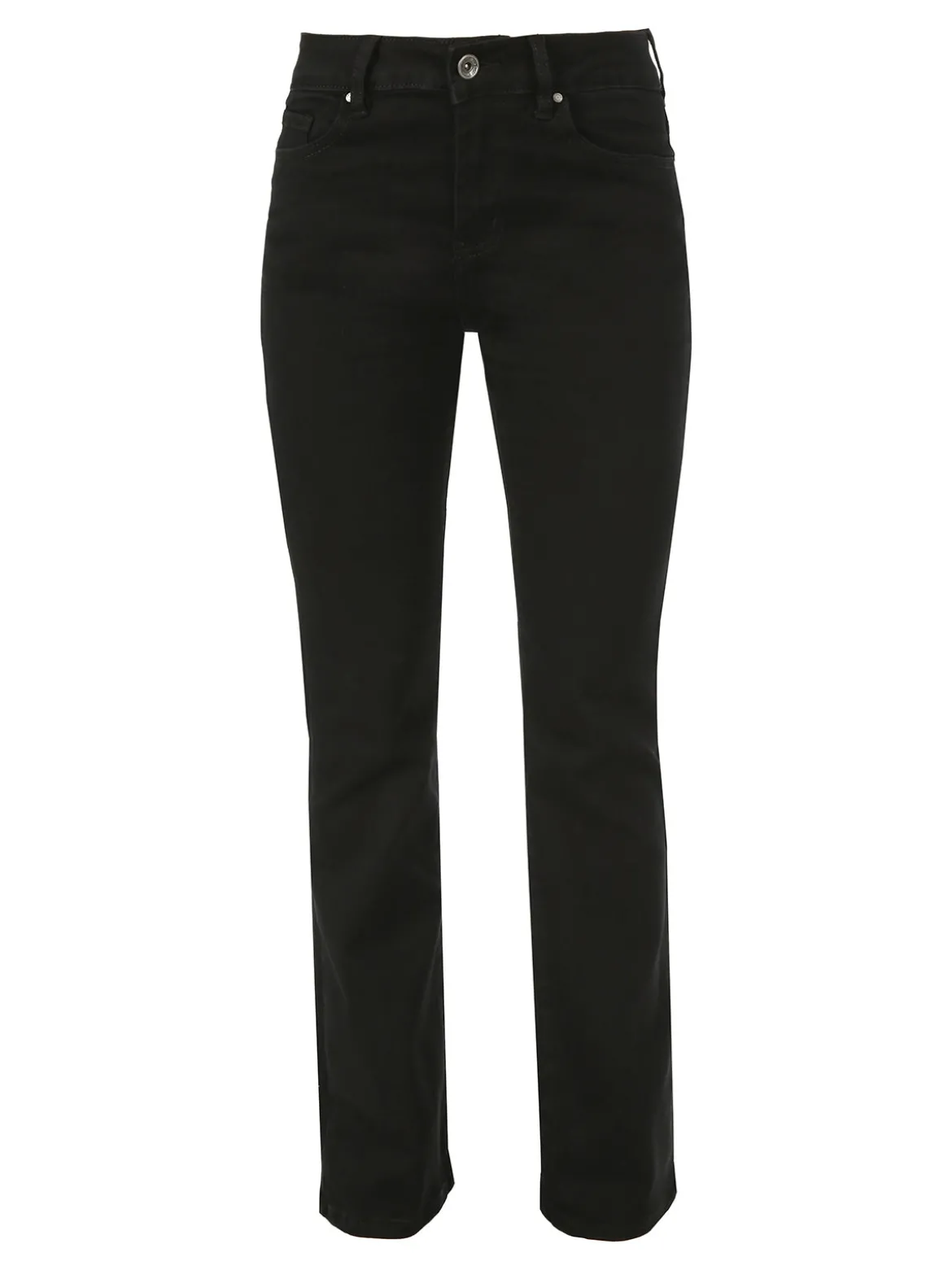 Farfallina Pantaloni donna jeans a zampa - nero