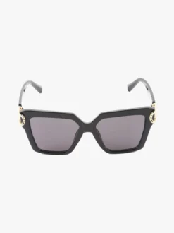 Fashion Eyewear Occhiali da sole quadrati da donna - nero