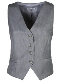Fashion Gilet donna con bottoni