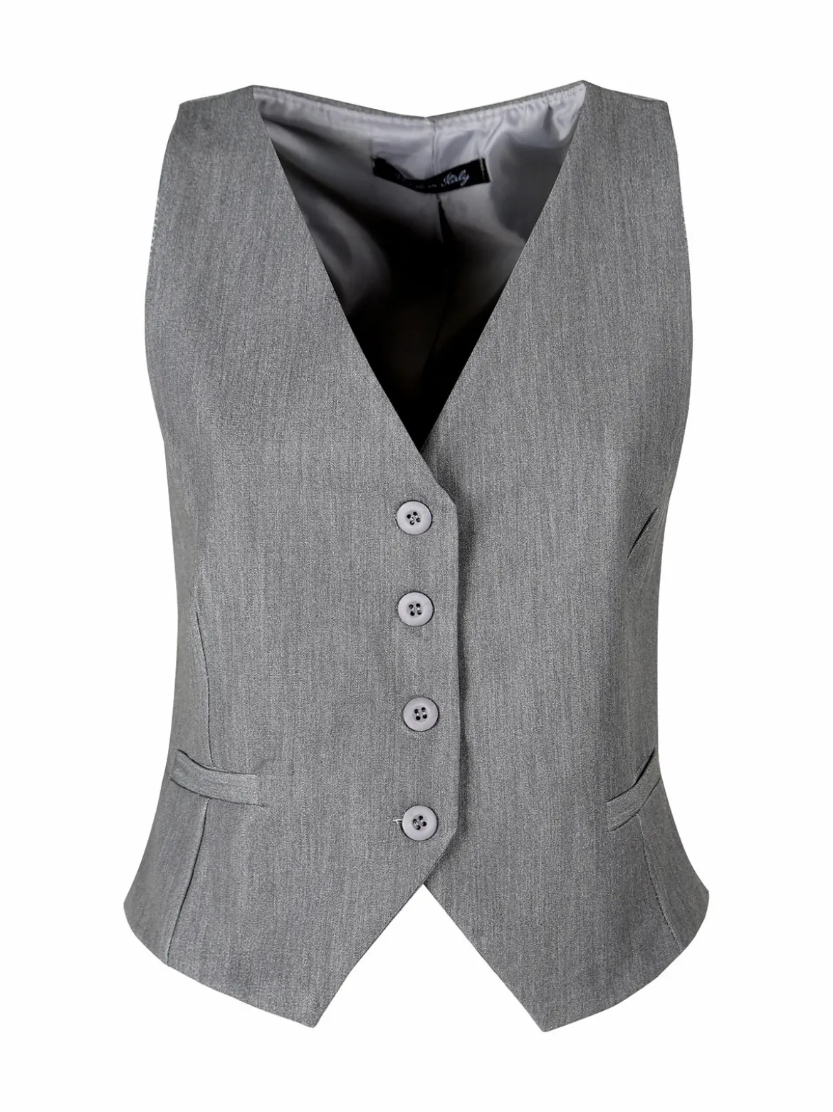 Fashion Gilet donna con bottoni