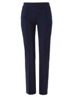 Fast Fashion Completo elegante da donna con blazer e pantaloni con finale a zampa - blu