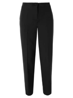 Fast Fashion Completo elegante da donna con blazer e pantaloni a gamba dritta - nero