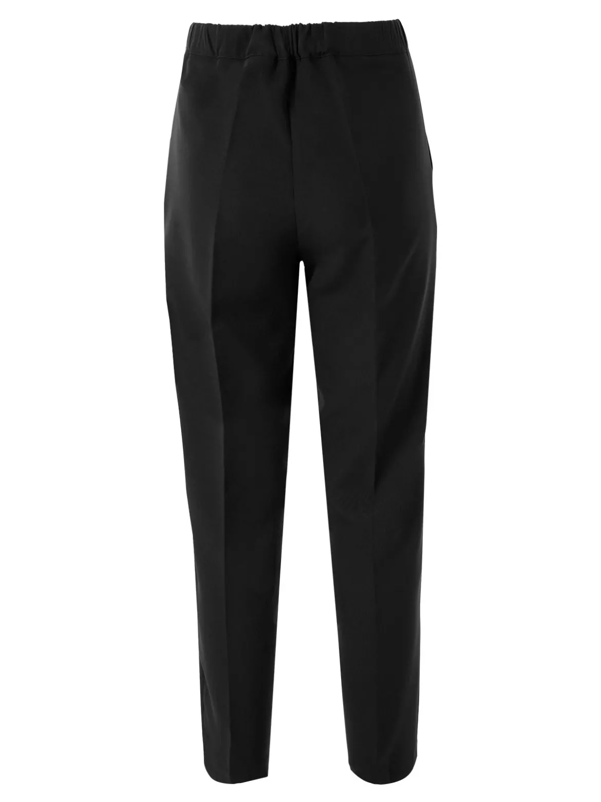 Fast Fashion Completo elegante da donna con blazer e pantaloni a gamba dritta - nero