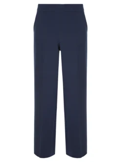 Fast Fashion Completo elegante da donna con blazer e pantaloni a gamba larga - blu