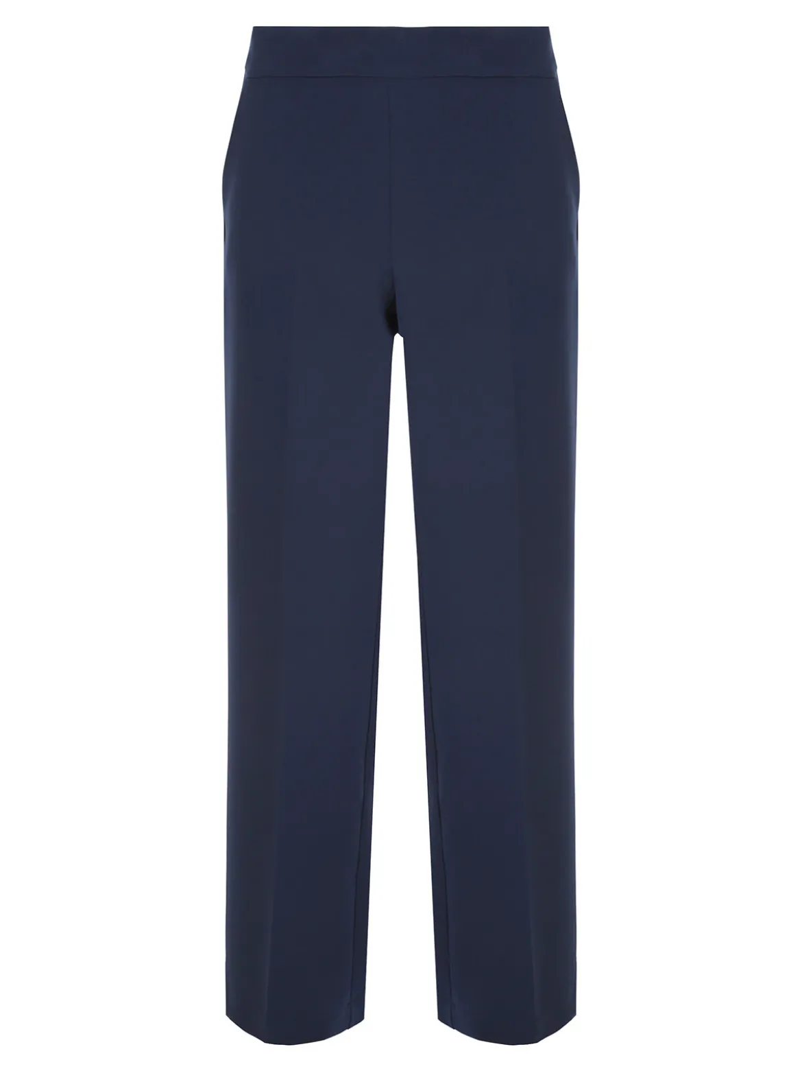 Fast Fashion Completo elegante da donna con blazer e pantaloni a gamba larga - blu