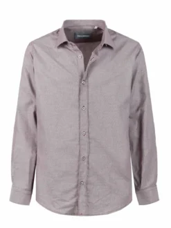 Fb Camicia slim fit da uomo a fantasia