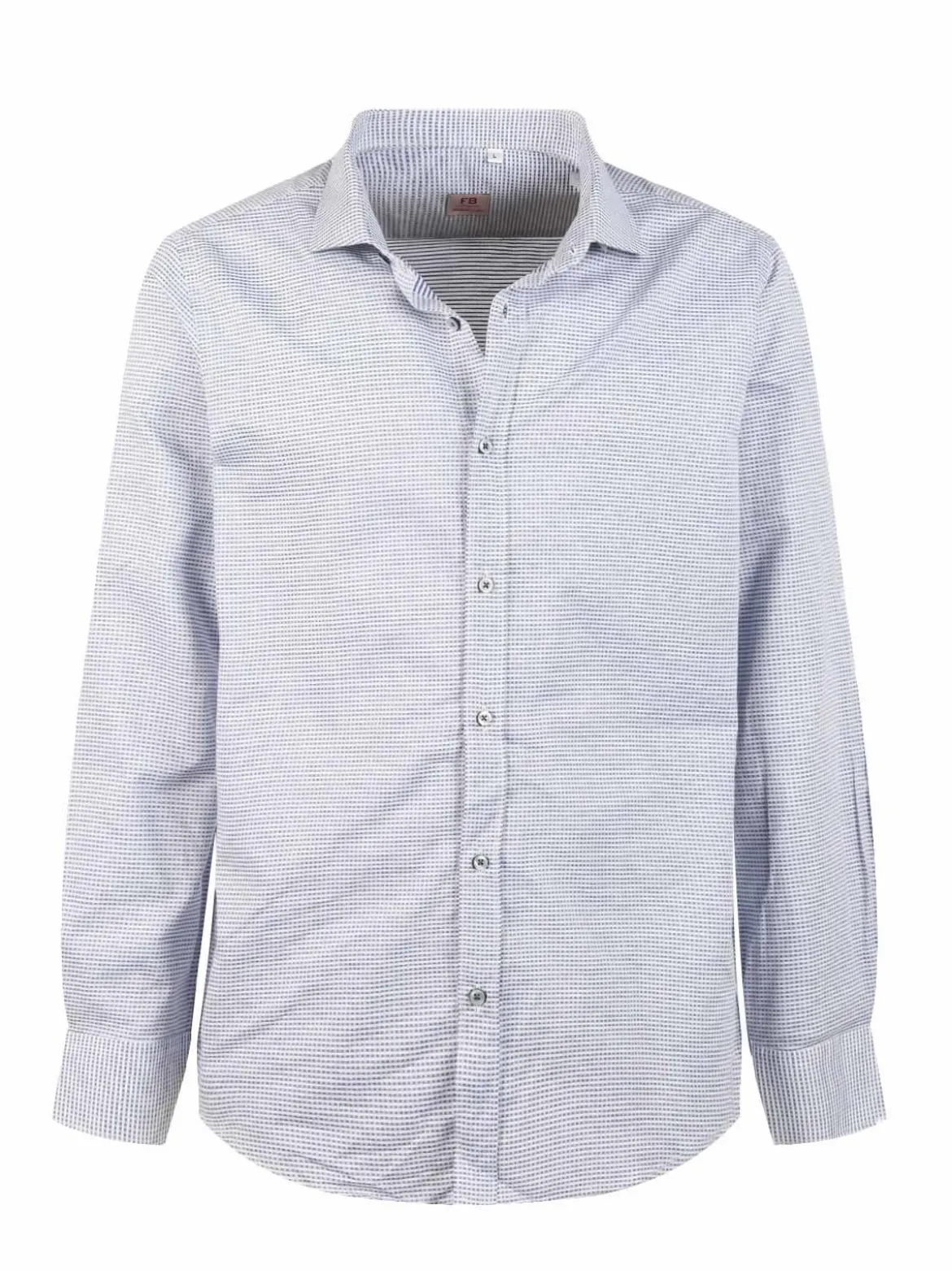 Fb Camicia uomo slim fit manica lunga