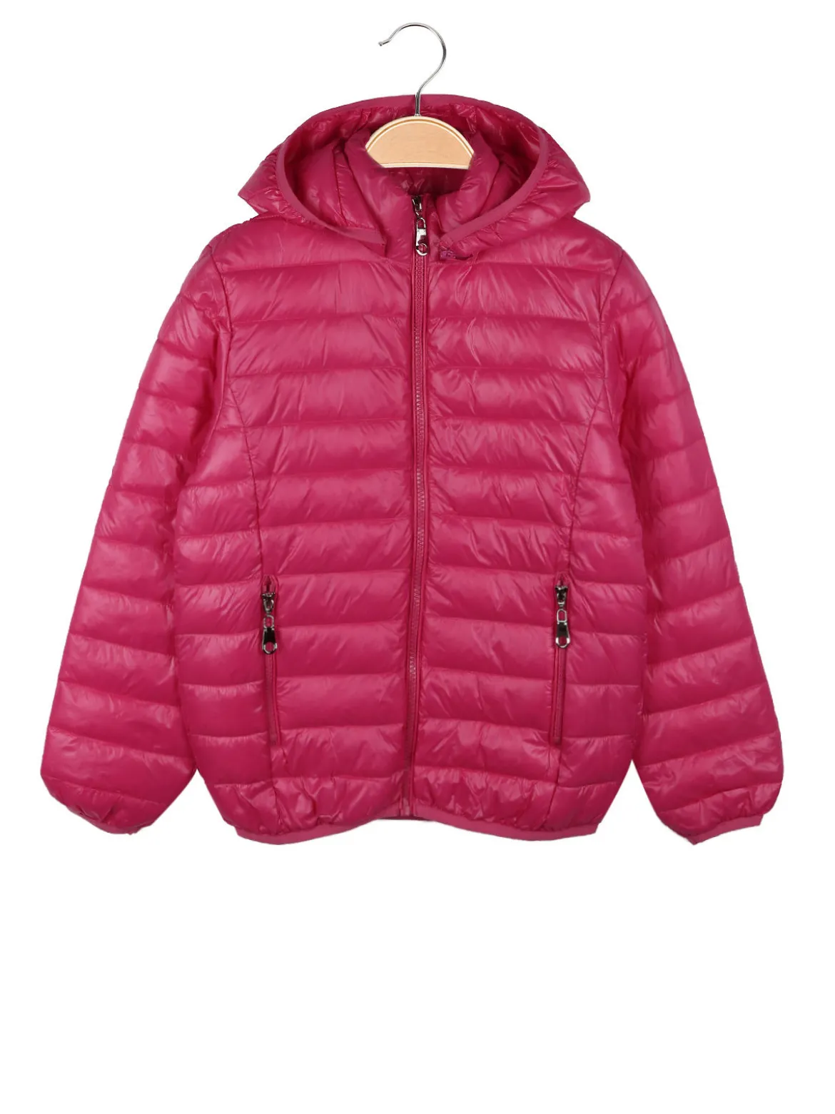 F&H Kids Giubbotto 100 grammi da bambina con cappuccio