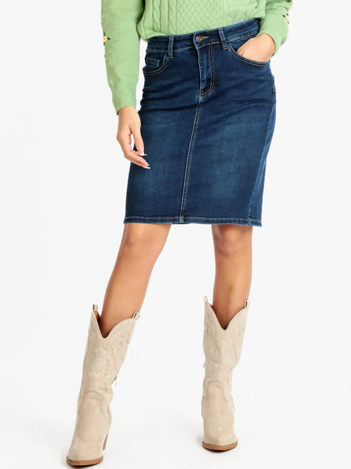 Fionina Jeans Gonna in jeans