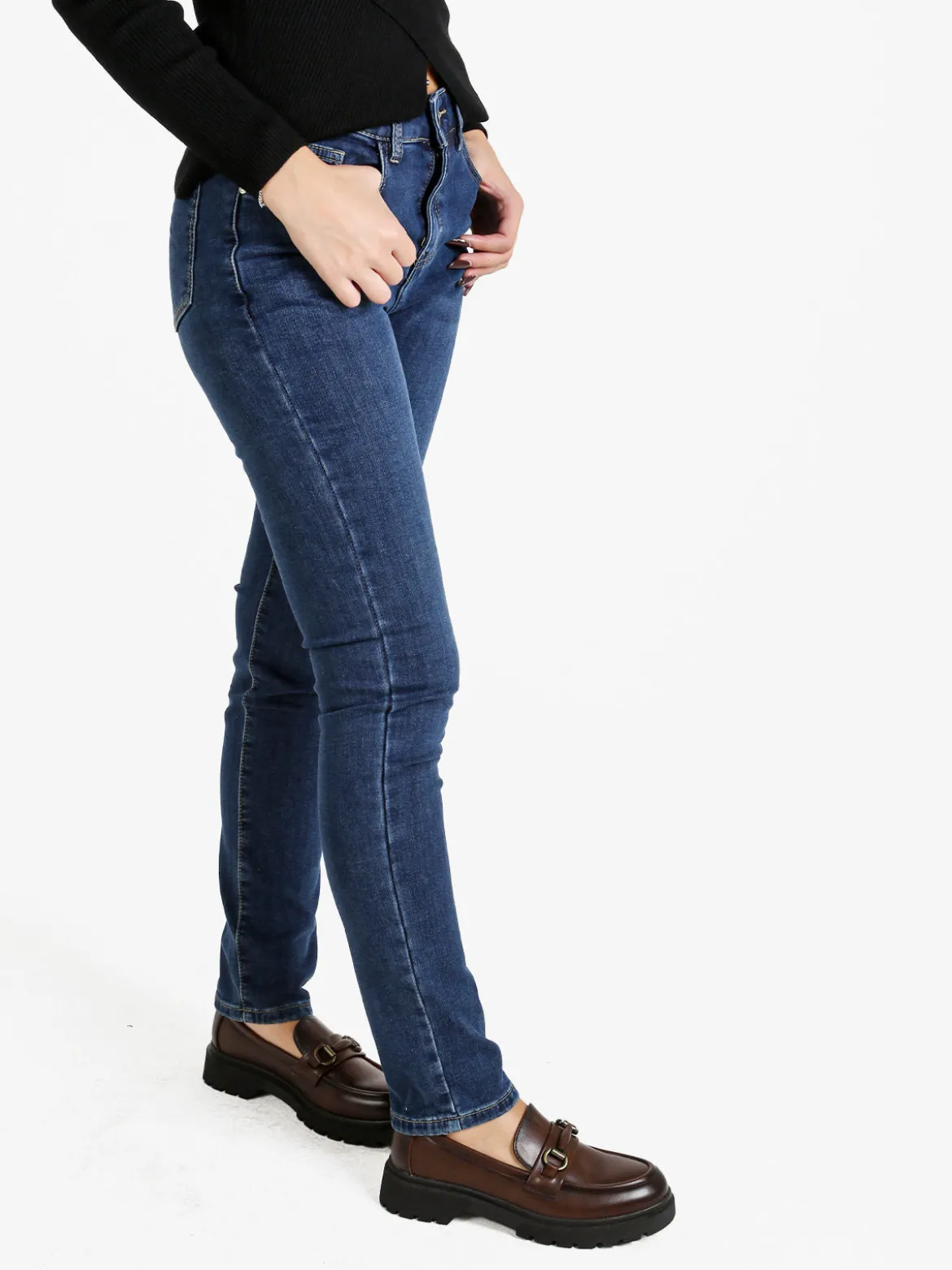 Fionina Jeans Jeans donna regular fit a vita alta - jeans
