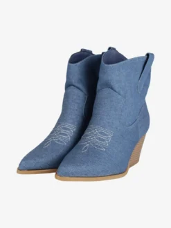 Fiori & Spine Stivaletti texani con tacco da donna