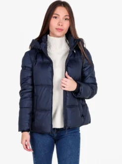 Flight Finery Giubbotto donna puffer con cappucio e zip