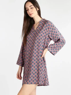 Flight Finery Maxi blusa donna con stampe