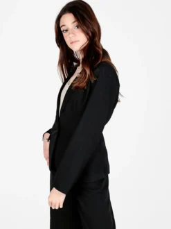 Floria Blazer donna classico con spilla di strass