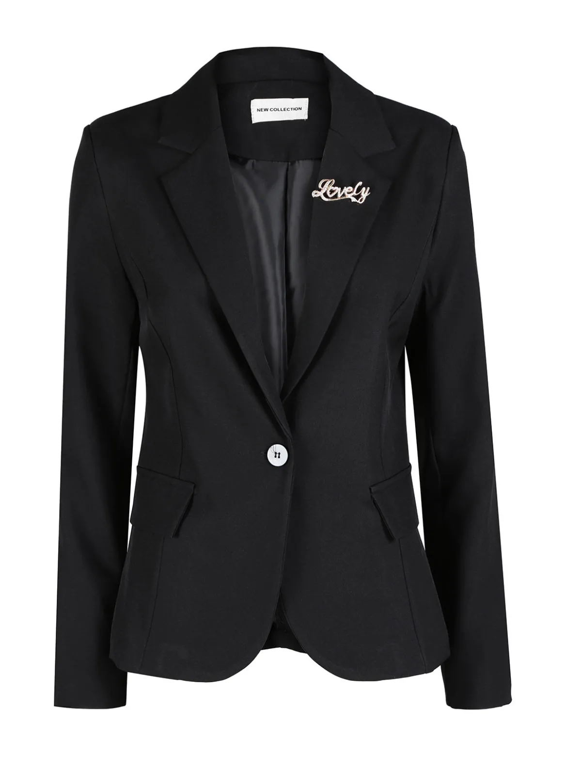 Floria Blazer donna classico con spilla di strass